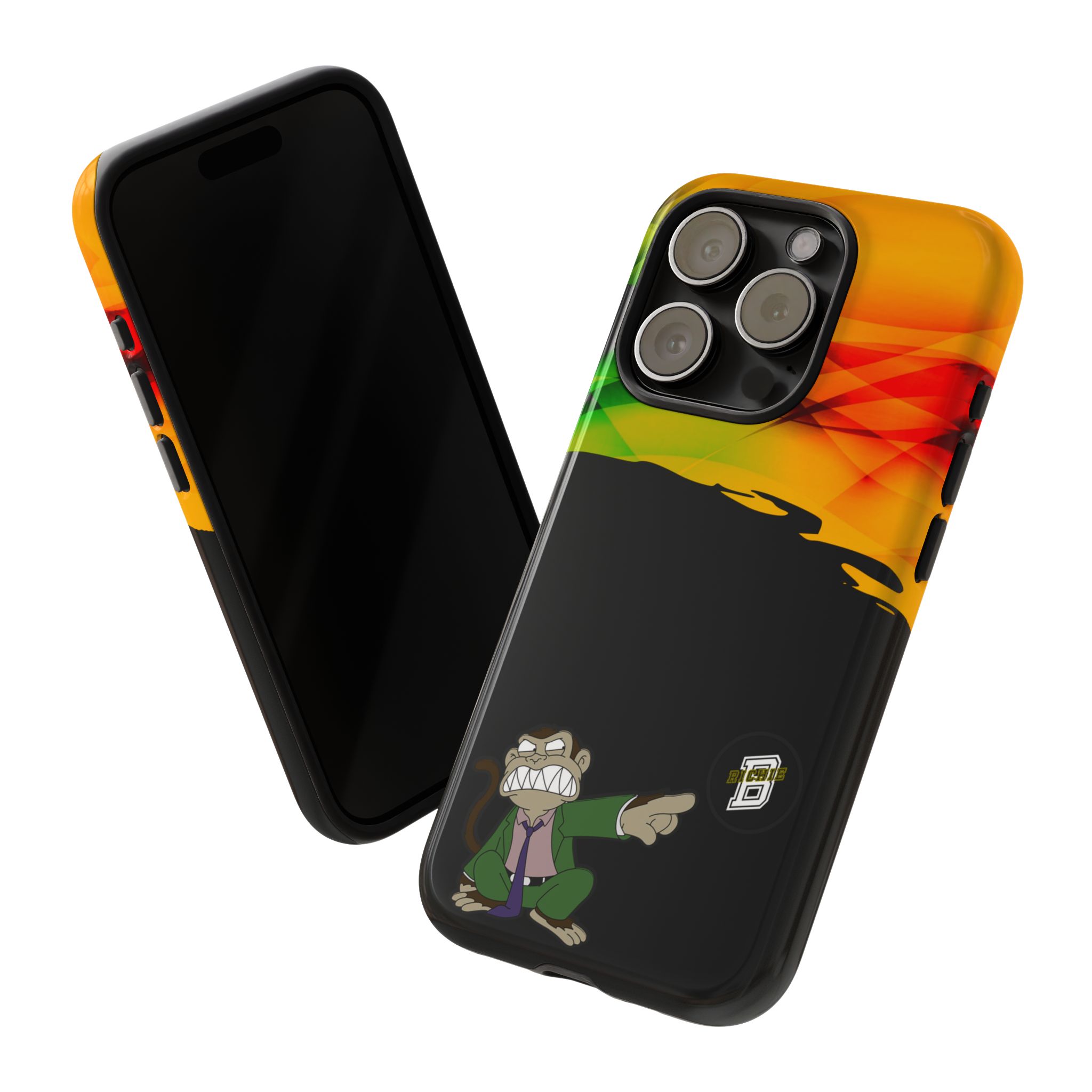 Iphone 15 Pro Tough Case - Famguy Cool Monkey