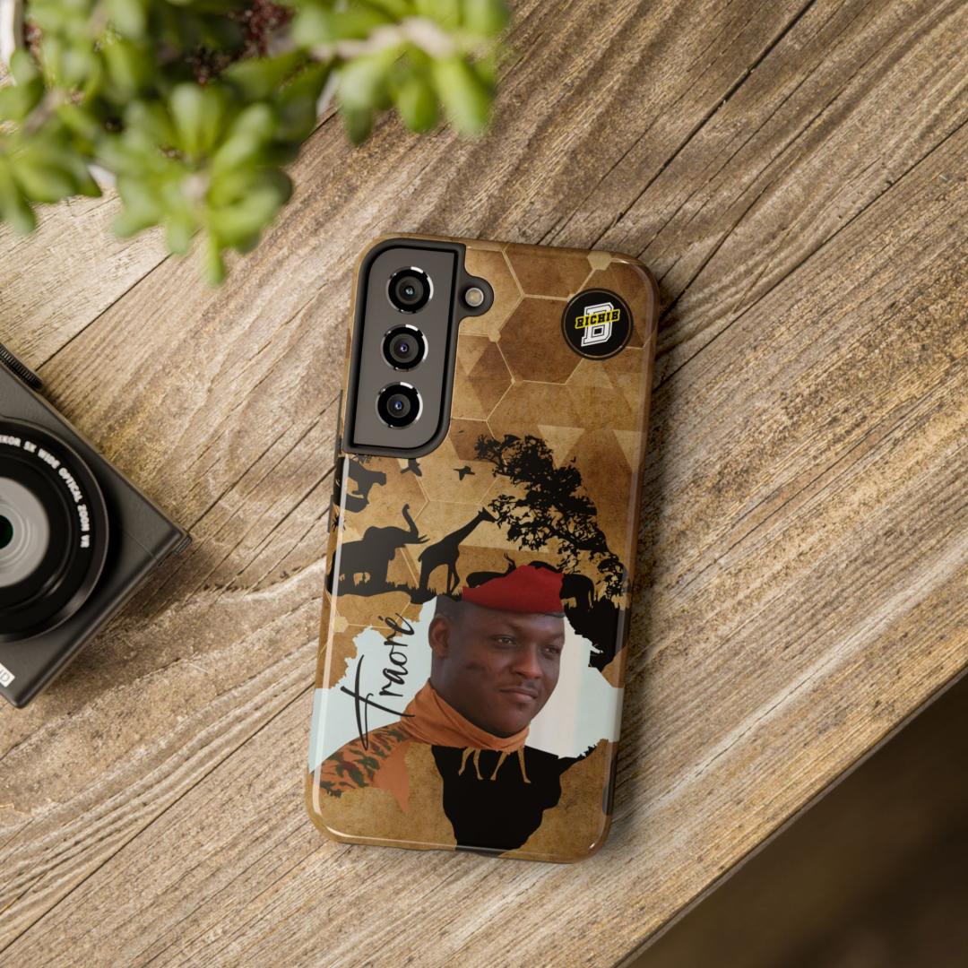 Richie B Brand - Tough Phone Cases - Iphone And Samsung - Burkina Faso Leader