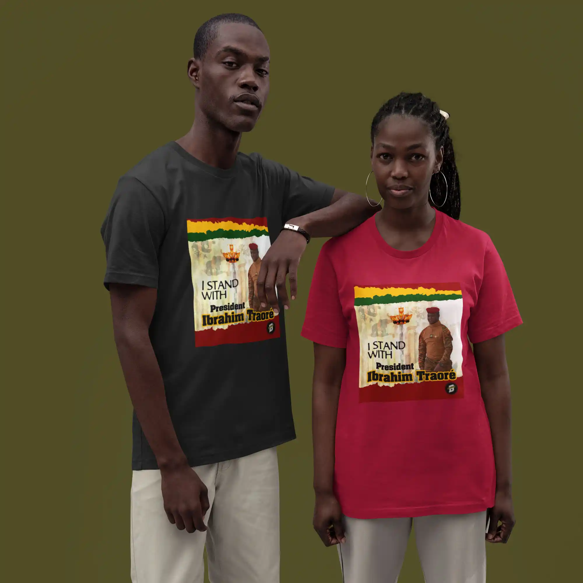 Richie B Brand - Land Of The Upright People - I Stand With President Ibrahim Traore